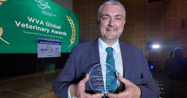 Lecturer ‘thrilled’ at world vet gong